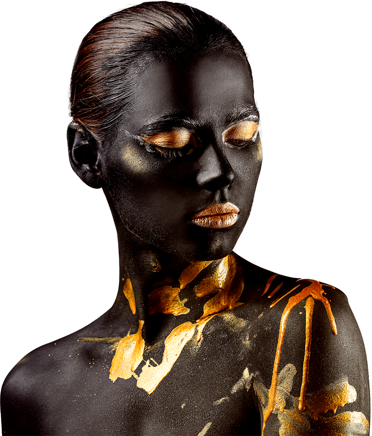 Gold Pyramid Agency brand model in dark, refined styling